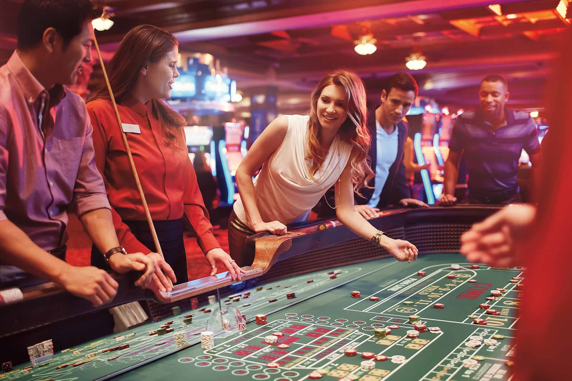 Online casino games in a classic style